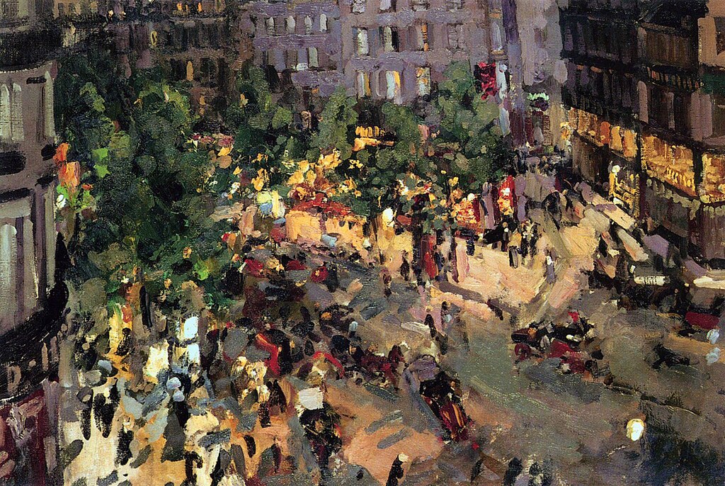 Konstantin Korovin and the Comfort of the Night: An AEF Analysis