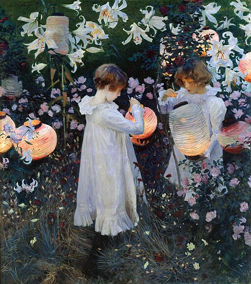 The Aesthetics of AEF through Carnation, Lily, Lily, Rose of John Singer Sargent